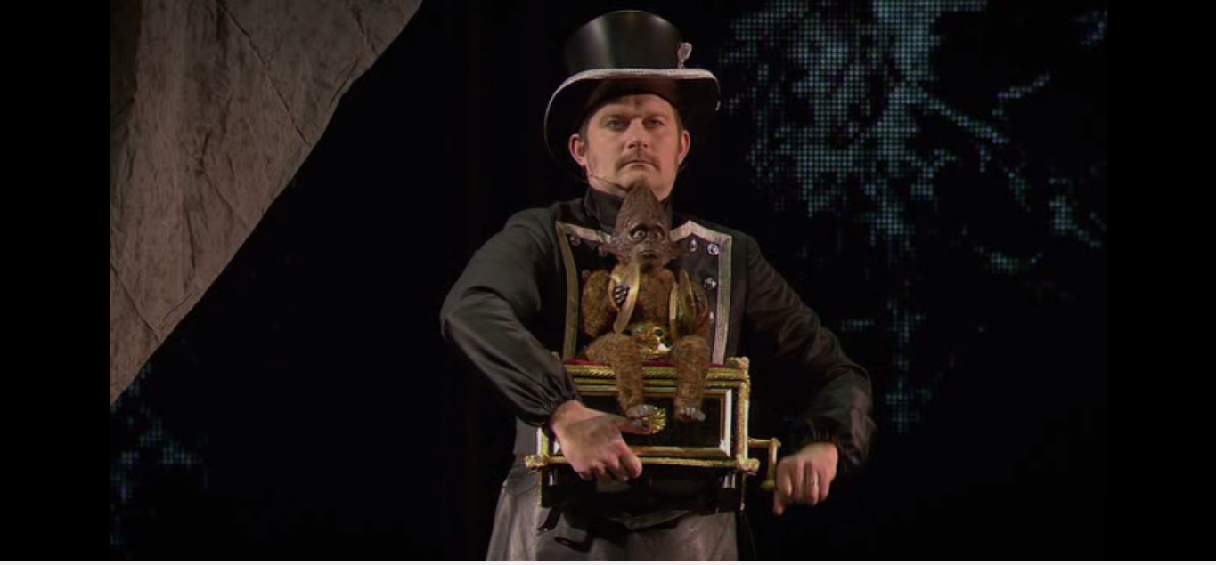 monkey music box from phantom of the opera movie