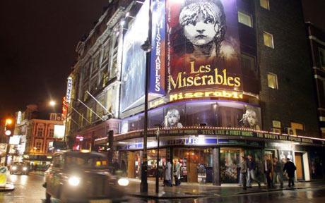 West End theatres escapes worst of credit crisis - Telegraph