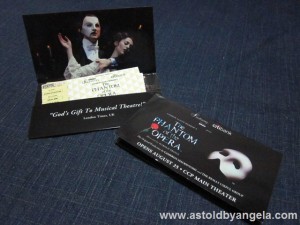 tickets phantom of the opera broadway