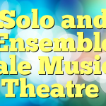 Solo and Ensemble Male Musical Theatre