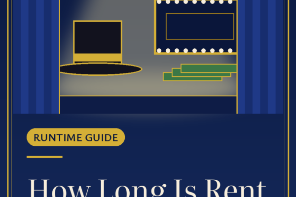How Long Is Rent the Musical? runtime guide pin from Musicals Online