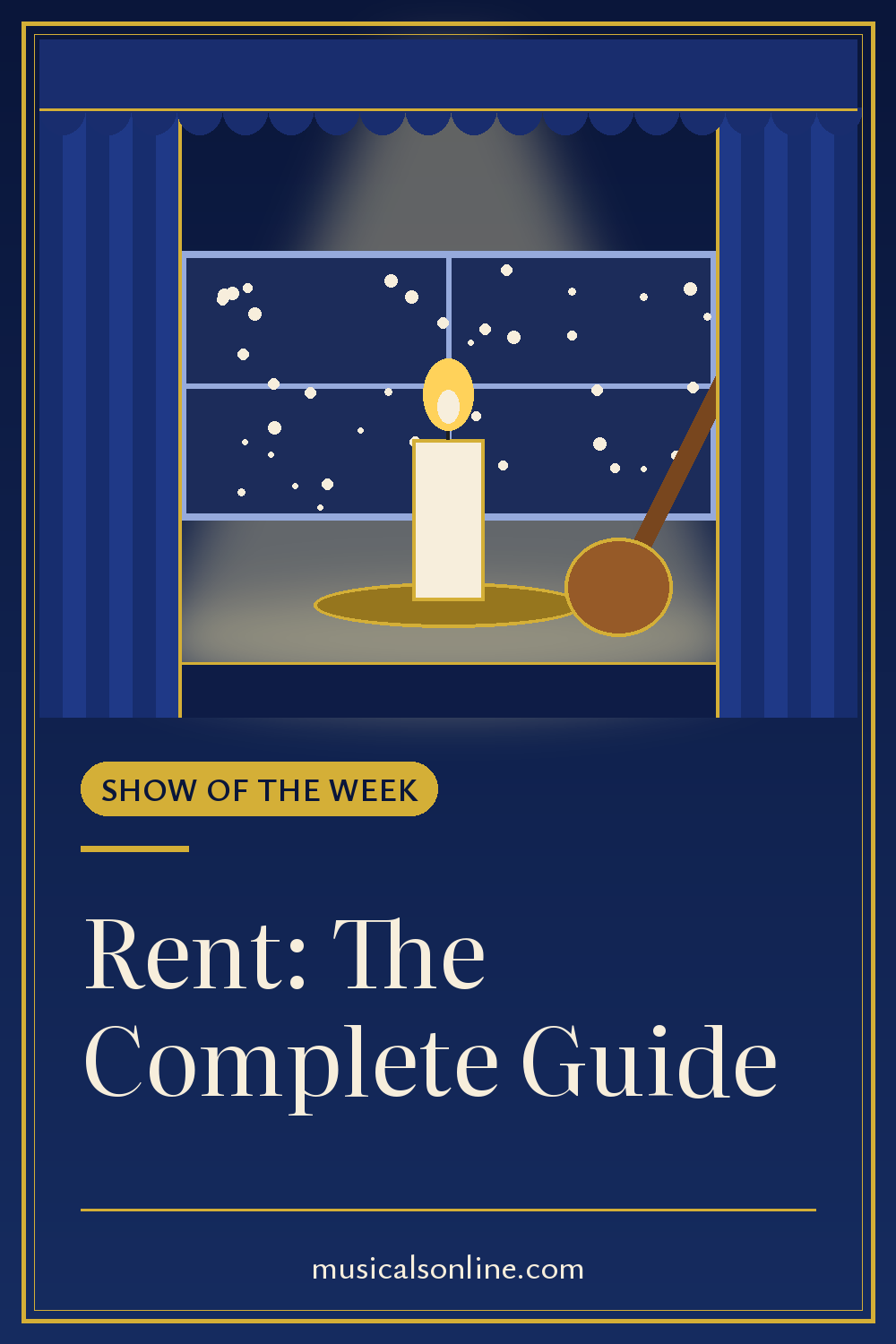 Rent: The Complete Guide pin from Musicals Online